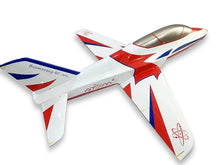 Boomerang Atom Squared - White Red Blue - Boomerang RC Jets