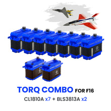 TORQ Servo Combo for F16