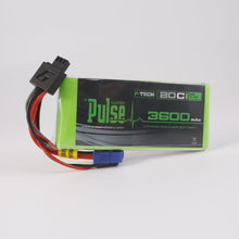 PULSE 2S 3600mAh 20C 7.4V RX P-Tech Lipo Battery - Boomerang RC Jets