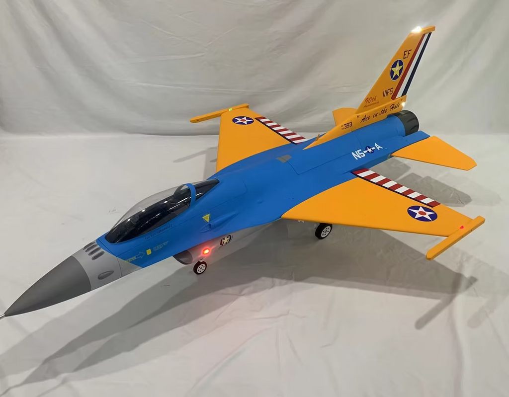 Boomerang F-16 2024 Red/ White/ Blue– Boomerang RC Jets
