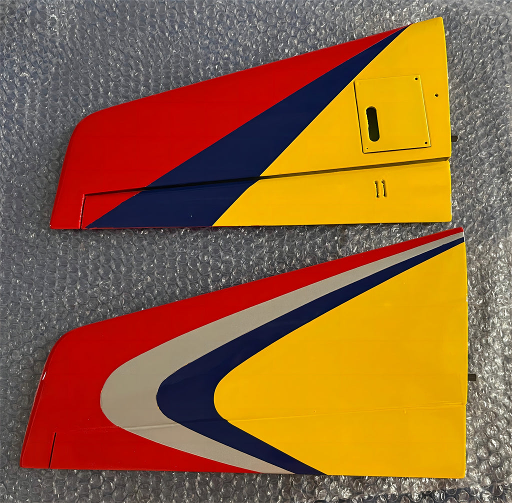 Composite Ranger Stabs with Hatches, Control Horns, Pushrods and