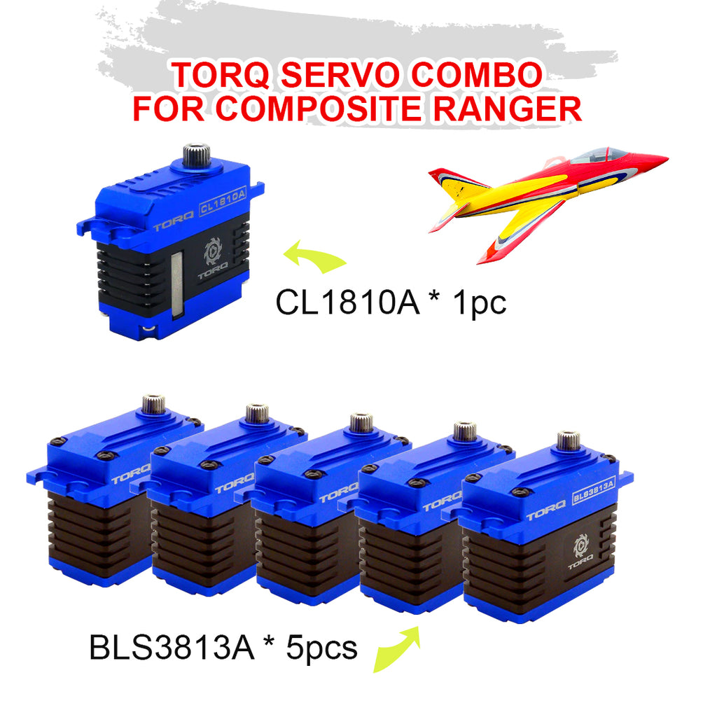 TORQ Servo Combo for Composite Ranger– Boomerang RC Jets