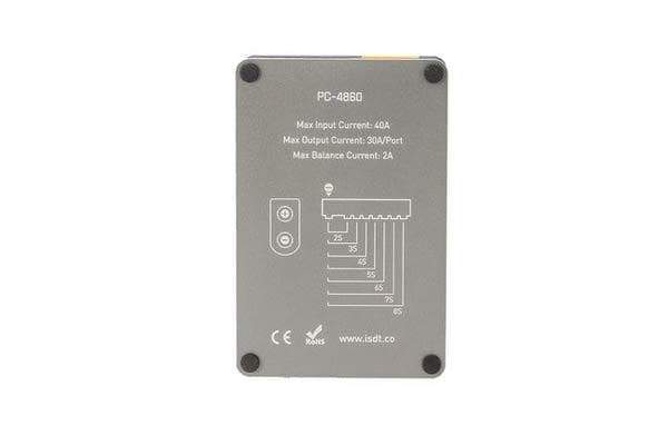 ISDT PC-4860 Lipo-oplader Parallelle laadstation Ondersteuning 4 packs van 1 -8S XT60 RC LiPo-accu