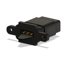 Female Servo Connector Surface Mount PKG 2 - Black