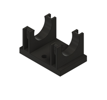 Festo 6mm Ball Valve Mount- Black - Boomerang RC Jets