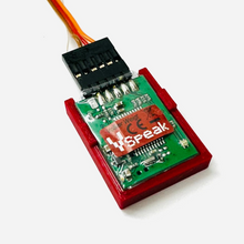 VSpeak Teleconverter Mount Jet Central- Black - Boomerang RC Jets