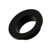 Wiring Grommet 12mm Round Pkg 4- Black