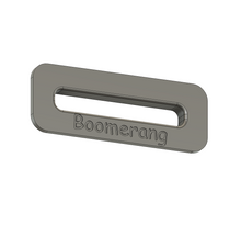 Wiring Grommet 12mm x 40mm Oblong Pkg 2- Black - Boomerang RC Jets