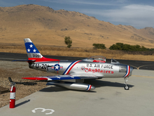Global Aerojet Super Scale F-86F PNP 3.1M (1/3.75) Turbine Jet - Boomerang RC Jets