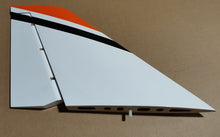 Boomerang Ranger Rudder - Orange/White - Boomerang RC Jets