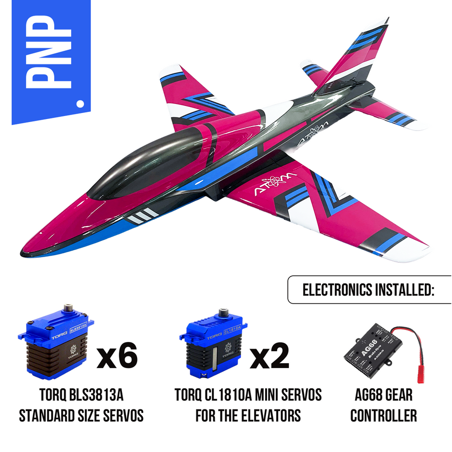 Boomerang ATOM - Pink / Blue PNP– Boomerang RC Jets