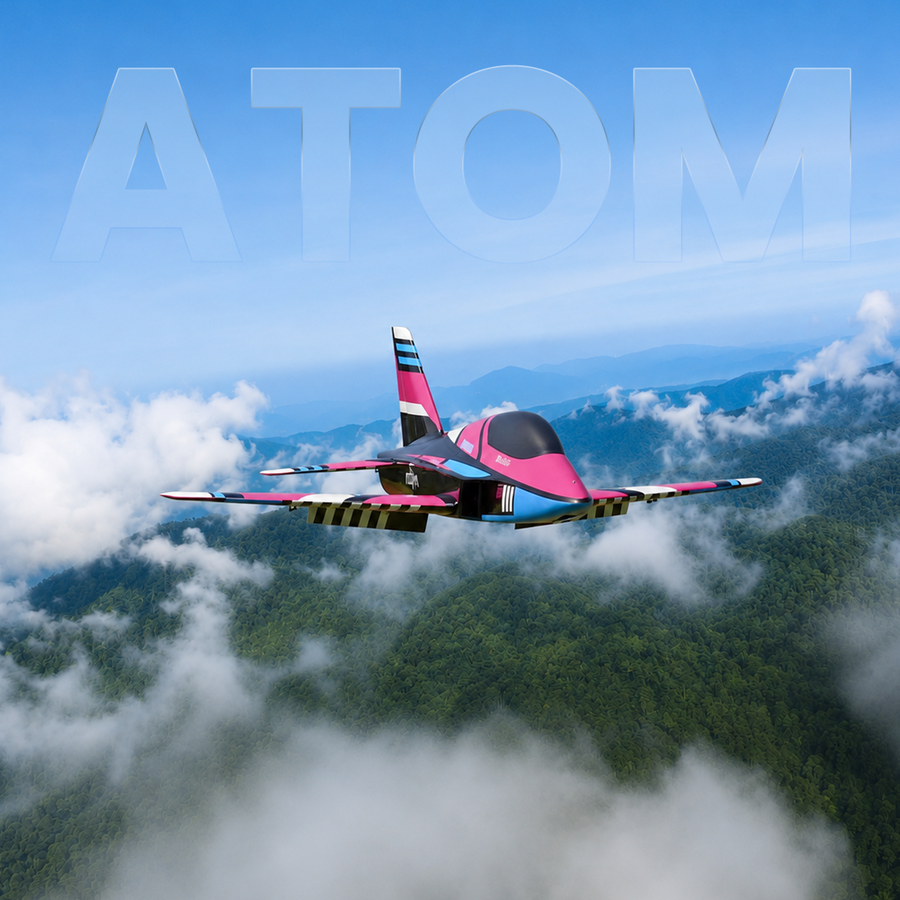 Boomerang ATOM - Pink / Blue PNP– Boomerang RC Jets