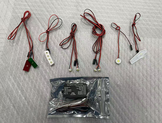 Boomerang F16 Light Kit with Controller - Boomerang RC Jets