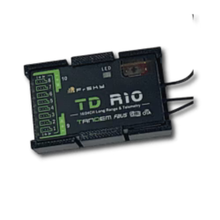 Frsky TD R10 Radio Control Receiver Mount Black - Boomerang RC Jets