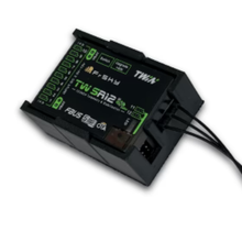 Frsky TW SR12 Radio Control 12 Channel Receiver Mount Black - Boomerang RC Jets
