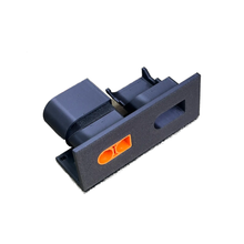 IC5 Female Connector Double Side Mount- Black