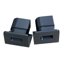 IC5 Female Connector Side Mount 2 Pack- Black