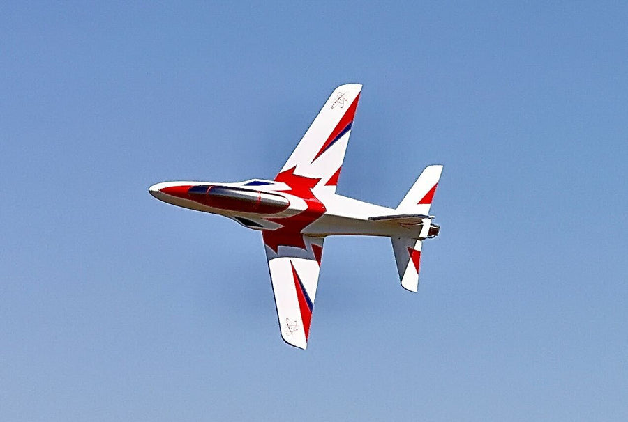 Boomerang Atom Squared - White Red Blue | Boomerang RC Jets