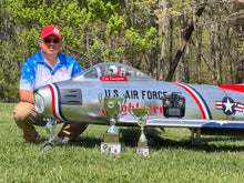 Global Aerojet Super Scale F-86F PNP 3.1M (1/3.75) Turbine Jet - Boomerang RC Jets