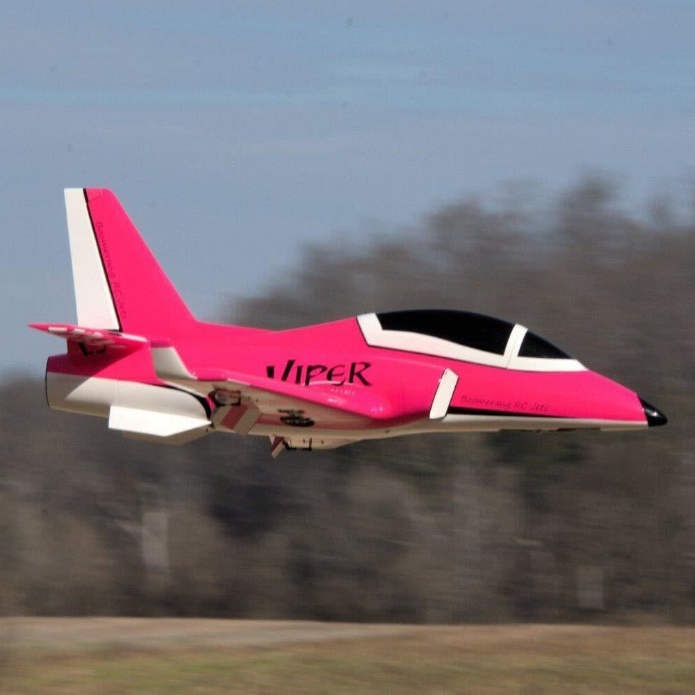 Boomerang Mini Viper Pink RC Jet – Composite 90mm EDF / 35–65N Turbine ...
