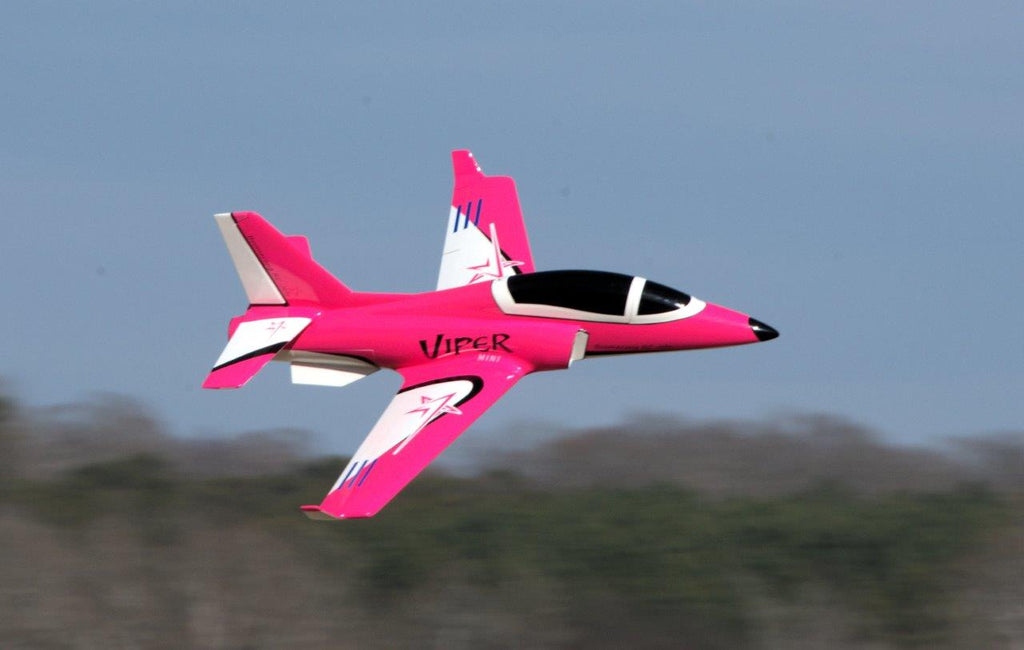 Boomerang Mini Viper Pink RC Jet – Composite 90mm EDF / 35–65N Turbine ...
