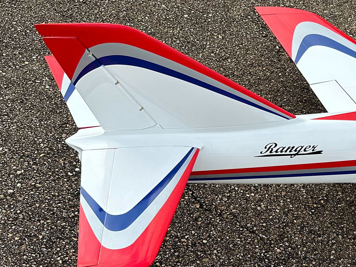 Boomerang Composite Ranger Sport Jet - Red/White | Boomerang RC Jets
