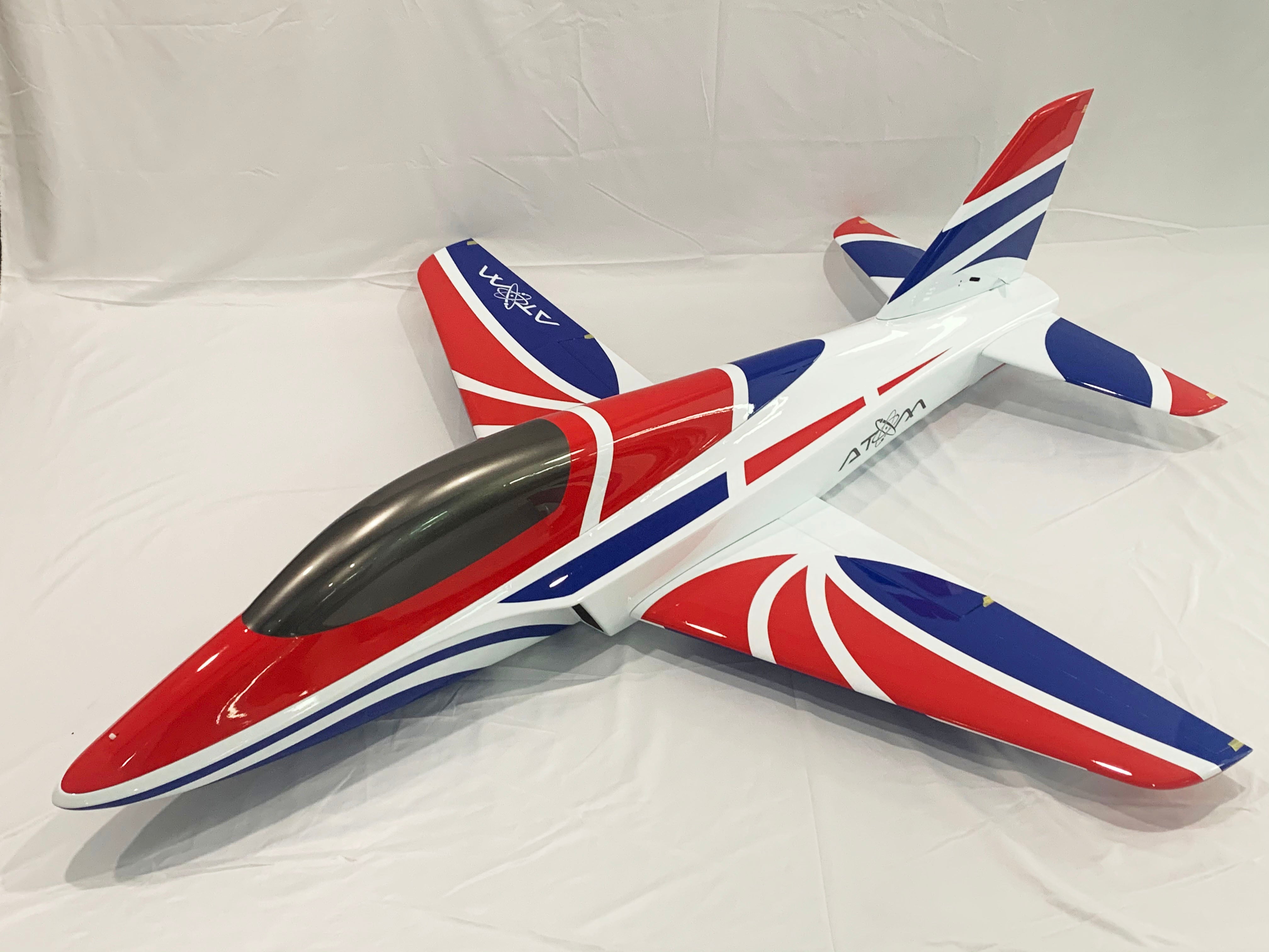 Boomerang Atom Red White Blue Boomerang RC Jets