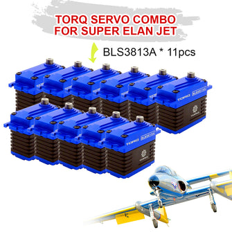 TORQ Servo Combo for Super Elan - Boomerang RC Jets