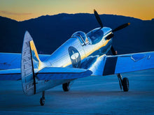 Boomerang Silver Spitfire ARF - Boomerang RC Jets