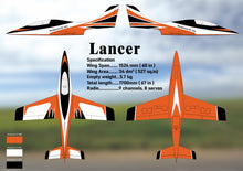 Boomerang Lancer - Orange - Boomerang RC Jets