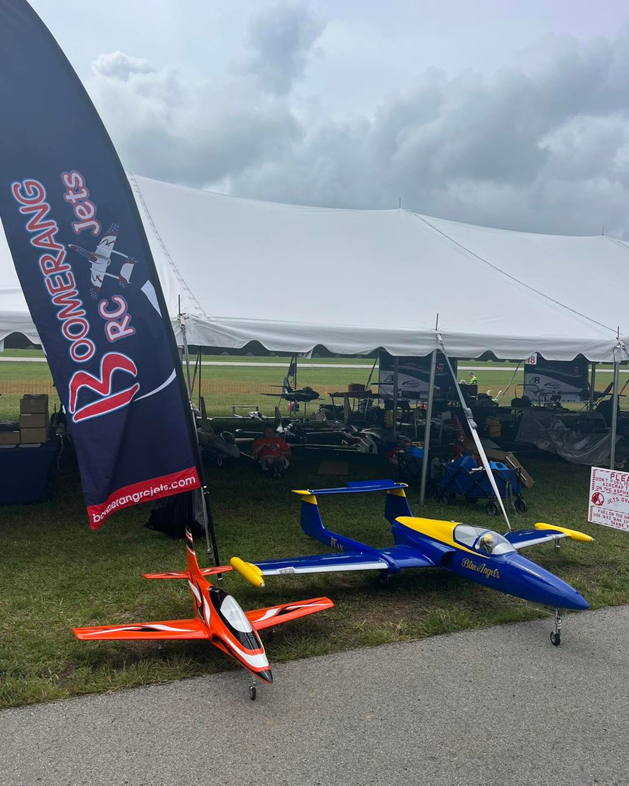 Boomerang Super Elan - Blue Angel– Boomerang RC Jets