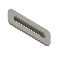Wiring Grommet 12mm x 40mm Oblong Pkg 2- Black - Boomerang RC Jets
