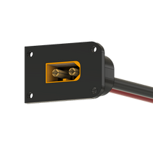 XT60 Female Housing Surface Mount Pkg 2- Black - Boomerang RC Jets