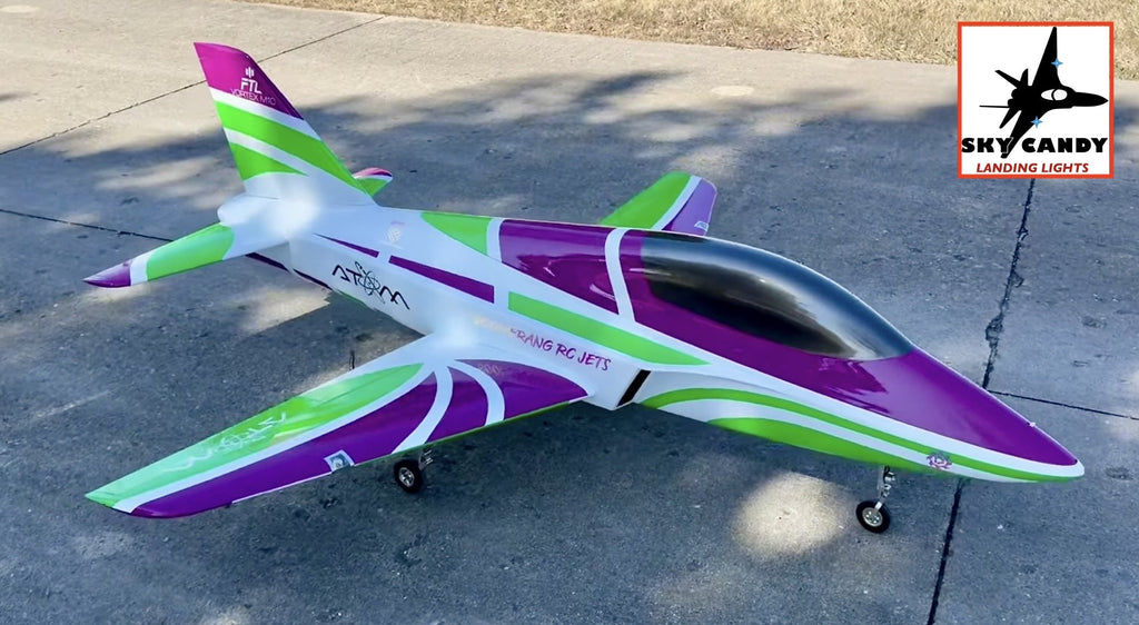Sky Candy ATOM Light Kit (75″ wingspan)– Boomerang RC Jets