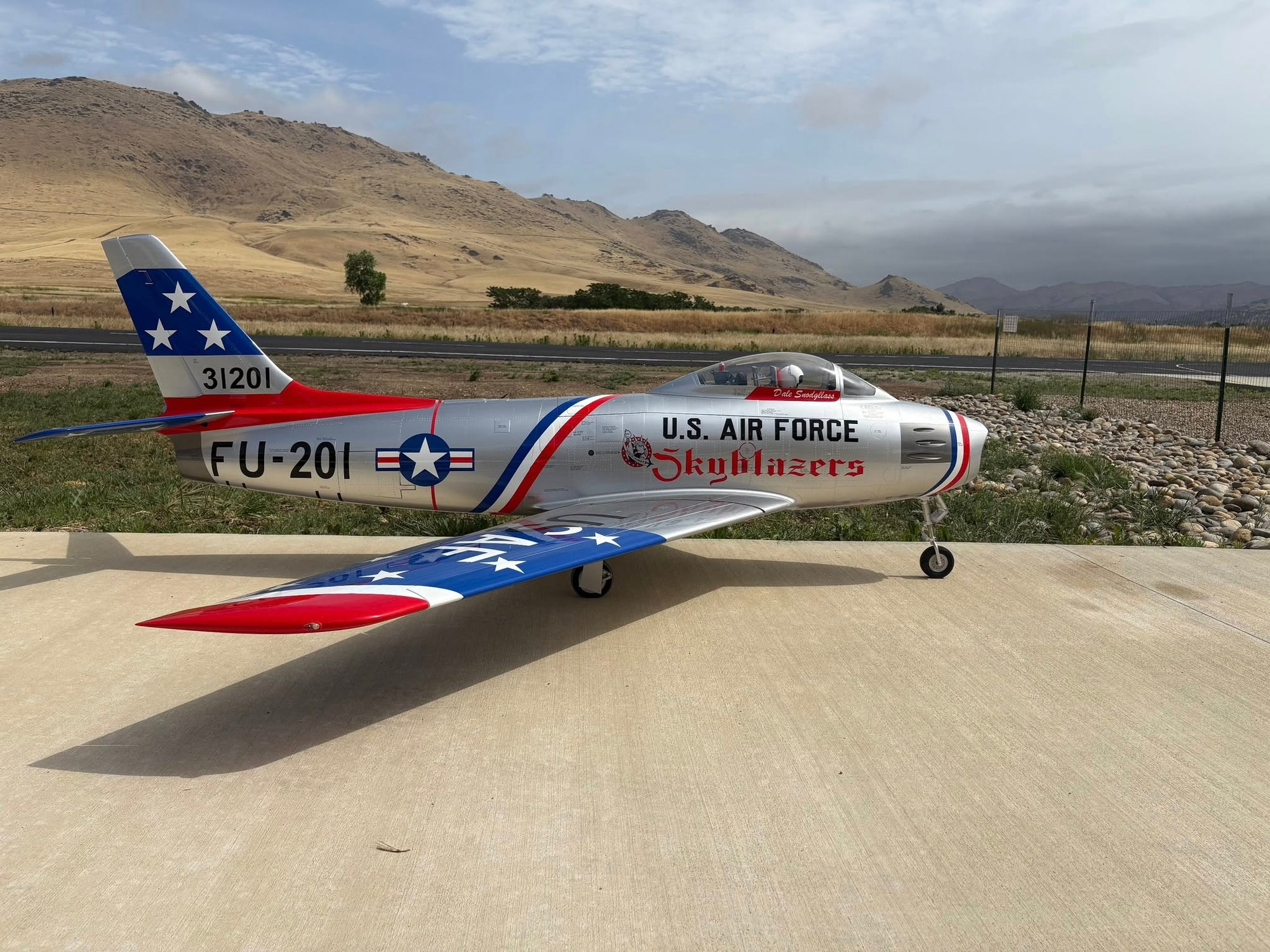 Global Aerojet Super Scale F-86F PNP 3.1M (1/3.75) Turbine Jet ...