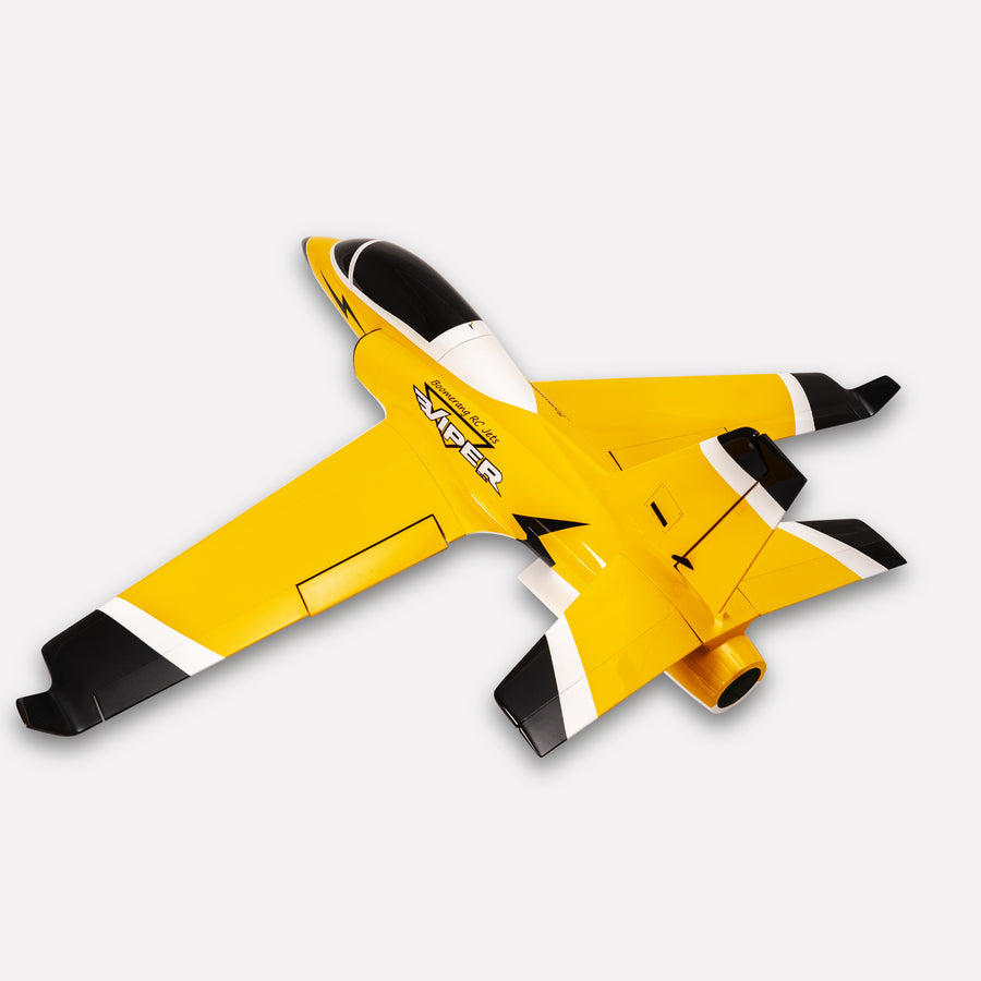 Boomerang Mini Viper Yellow RC Jet – Composite 90mm EDF / 35–65N