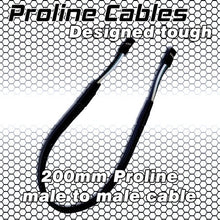 Pro line Male-to-male 200mm (7.8 inches) Servo Cable - HeliDirect