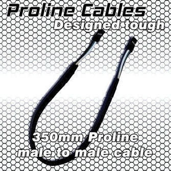 Pro line Male-to-male 350mm (13.8 inches) Servo Cable - HeliDirect