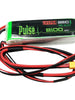 Pulse 2100mah 3S 9.9V 25C Receiver LiFePO4 Battery - XT60 Connector - HeliDirect