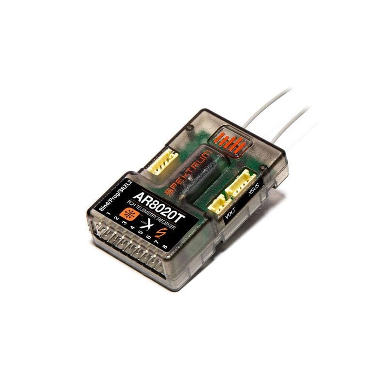Spektrum AR8020T DSMX 8-Channel Telemetry Receiver– Boomerang RC Jets