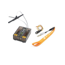 FrSky Tandem TDR18 dual-band receiver (2.4GHz & 900MHz) w/ Audio Jack Switch Panel - HeliDirect