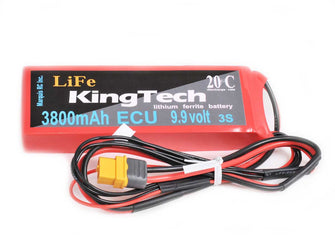 KingTech LiFePo 9.9V 3800mAh 20C Battery - Boomerang RC Jets