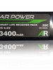 AR Power 3400mAh LiFE Smart Balance Receiver Pack With Self Balancing Circuit - HeliDirect