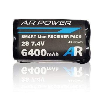 AR POWER 6400mAh (2x2 cell) Pack With Self Balancing Circuit - HeliDirect