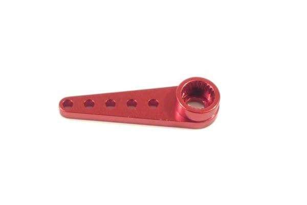 CrazyRacer Servo Saver In Alluminio 25T Rosso: Ricambio Resistente Per Traxxas REVO, Summit, T-Maxx E Slayer. - 2