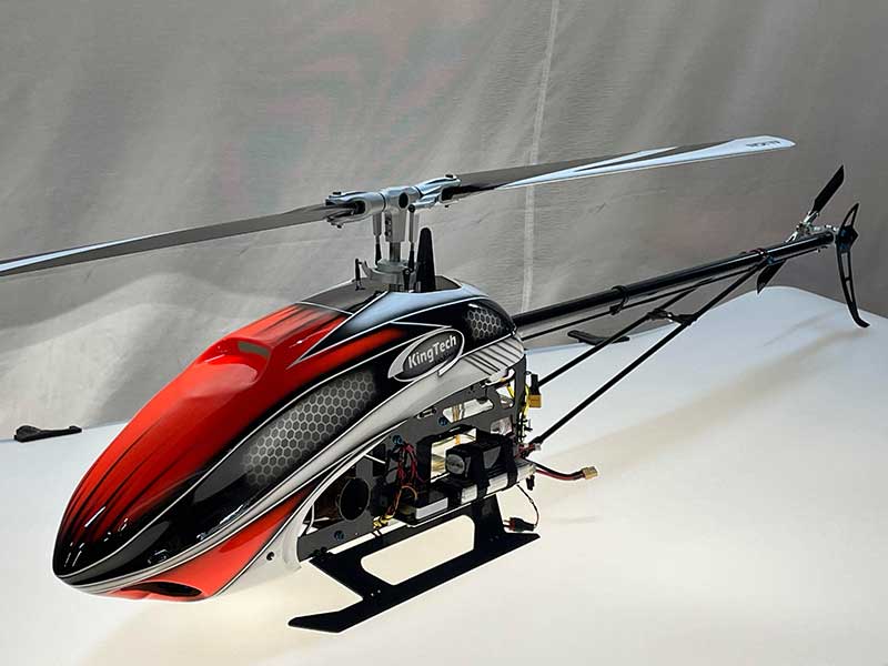 KingTech 800 ARTF Turbine Helicopter Kit Boomerang RC Jets