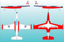 Boomerang Turbinator 2 - Canada Snowbirds - Boomerang RC Jets