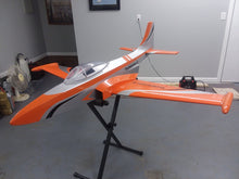 Boomerang Turbinator 2 Orange and Silver - Boomerang RC Jets