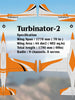 Boomerang Turbinator 2 Orange and Silver - Boomerang RC Jets